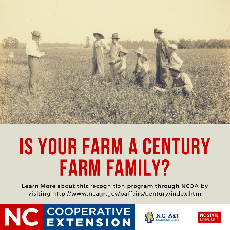 Is Your Farm a Century Farm Family flyer
