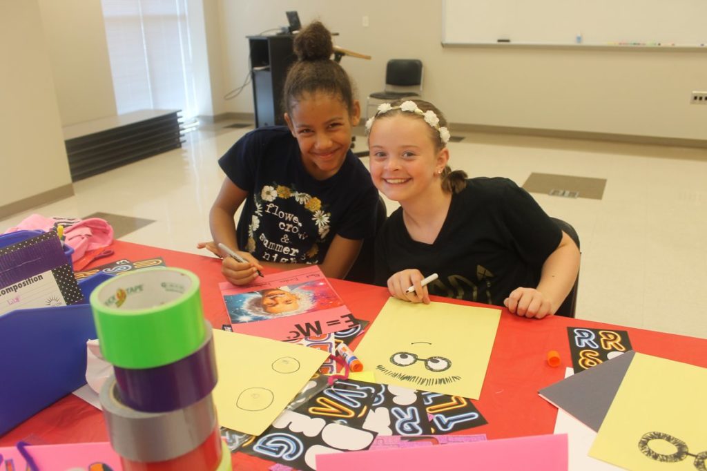 4-H Summer Camp participants