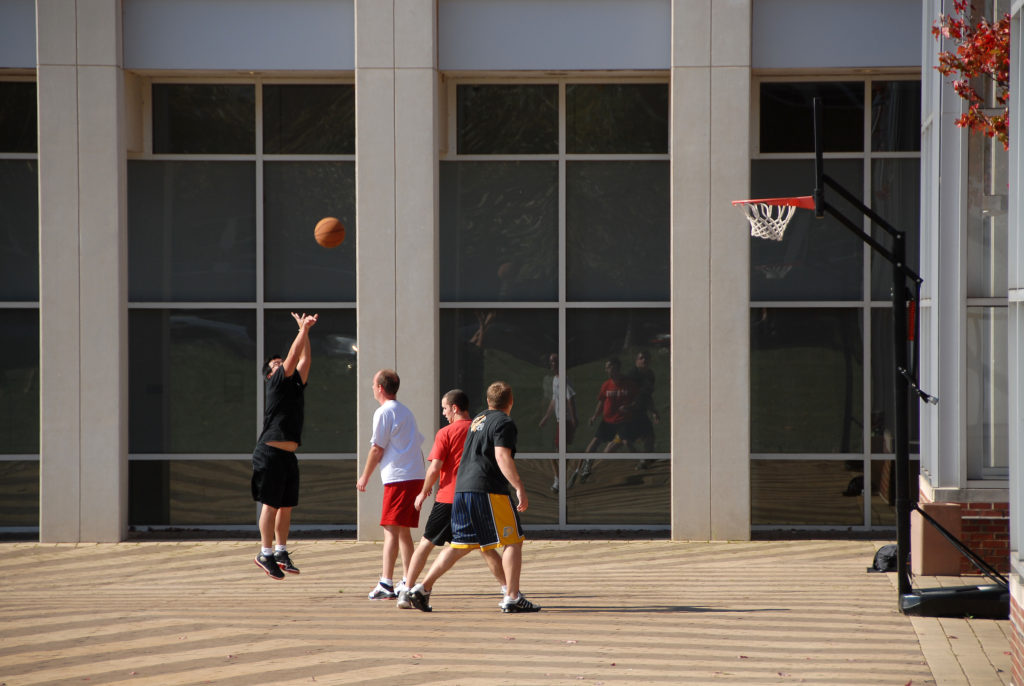People Playing Basketball