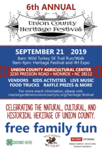 Flyer 6th Annual Heritage Festival