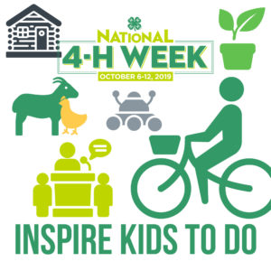 National 4H Week 2019 logo