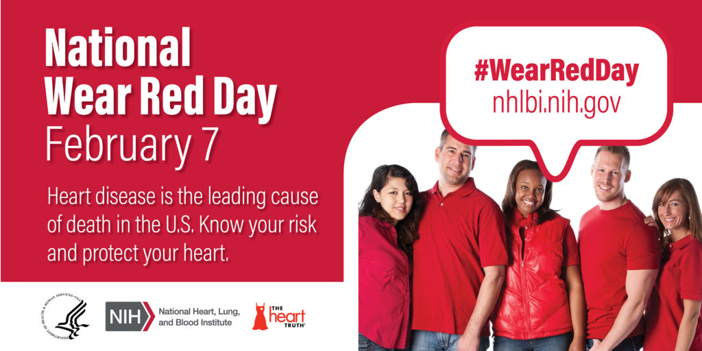 Tomorrow is National Wear Red Day! N.C. Cooperative Extension