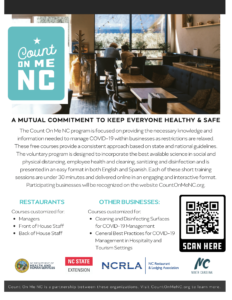 Cover photo for Keep NC Safe, Check out Count On Me NC!