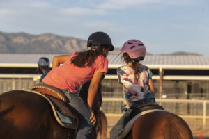girls on horse