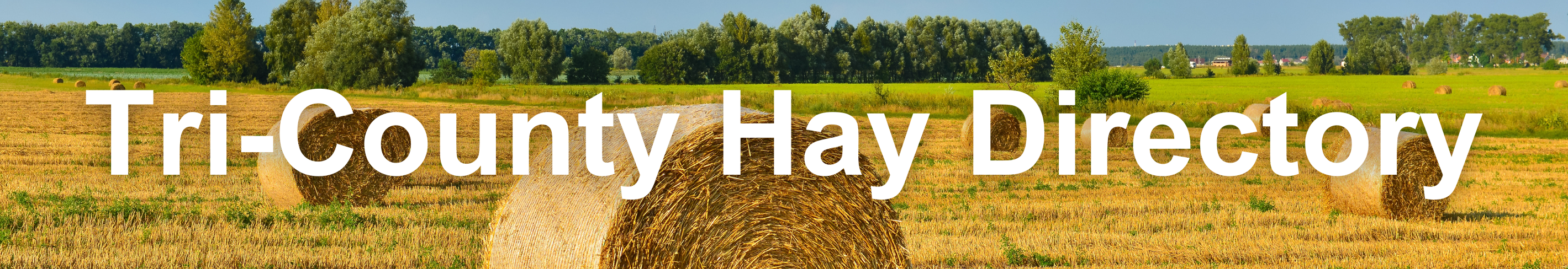 Tri County Hay Directory Banner