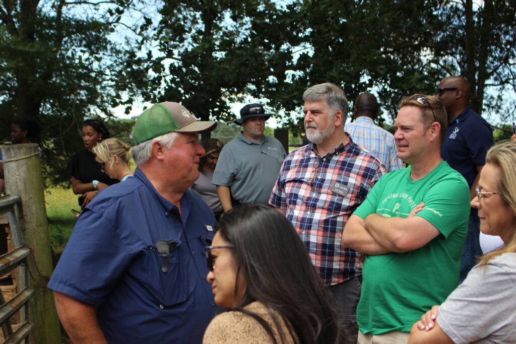 Farmer Baucom about farm operation details